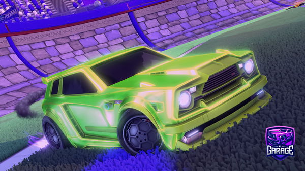 A Rocket League car design from Dano_less
