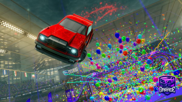 A Rocket League car design from ytOMGcappy