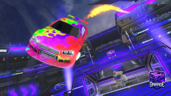 A Rocket League car design from JackDom