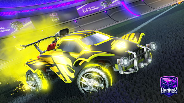 A Rocket League car design from SignedMars31495