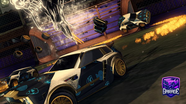 A Rocket League car design from FB-Tdeezy