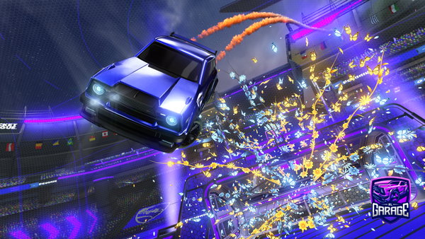 A Rocket League car design from Azzytzu