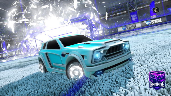 A Rocket League car design from babayoman