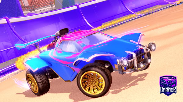 A Rocket League car design from RocketmanFX