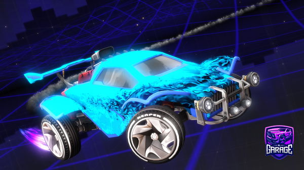 A Rocket League car design from Winkyworth