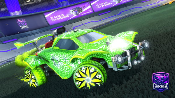 A Rocket League car design from qwizzywizzy