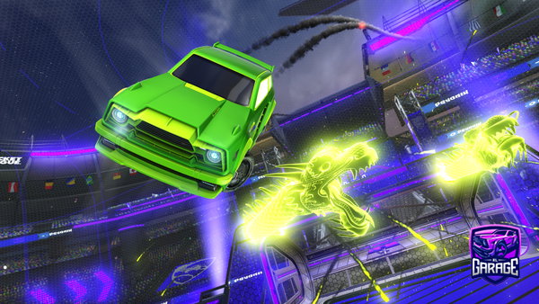 A Rocket League car design from YociFic