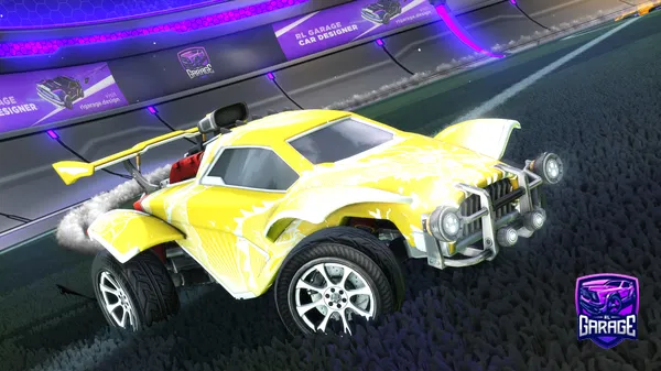 A Rocket League car design from TOXT3R