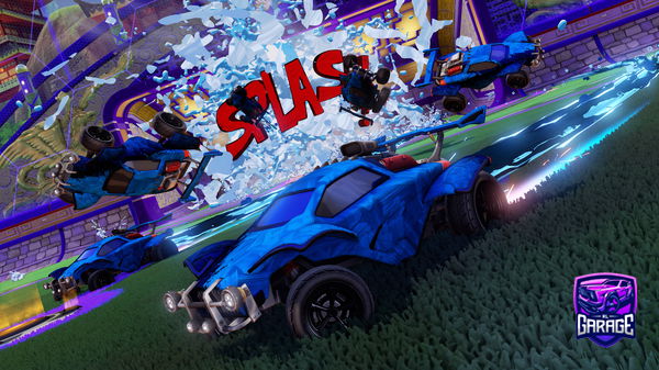 A Rocket League car design from OfficialCod128