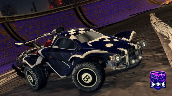 A Rocket League car design from CrspyChkn