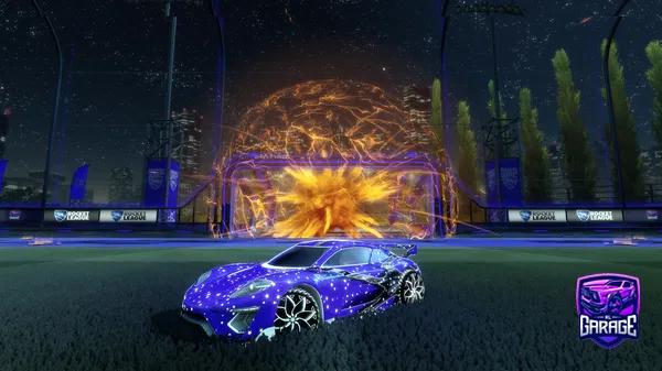 A Rocket League car design from ravalloni