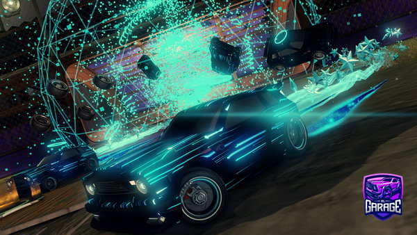 A Rocket League car design from BenDaigle
