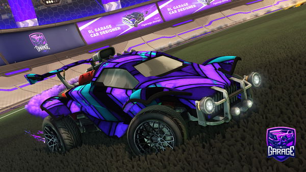 A Rocket League car design from azzyro