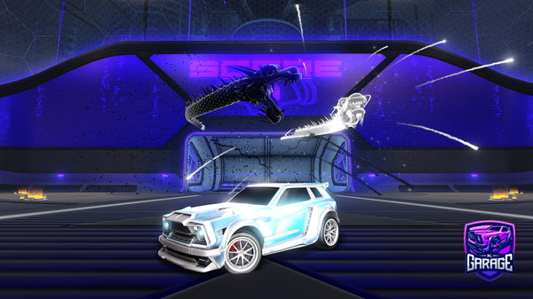 A Rocket League car design from -GHXSTLY-
