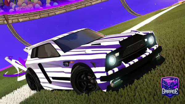 A Rocket League car design from PowerfulFlea441