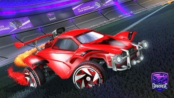 A Rocket League car design from Yaqeen106