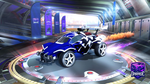 A Rocket League car design from Xendermenz_PC