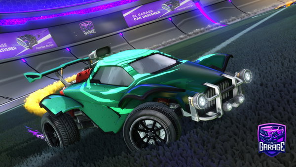 A Rocket League car design from Sandneser