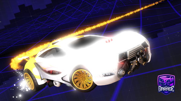 A Rocket League car design from MatthewR4V3