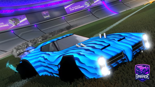 A Rocket League car design from treeman20