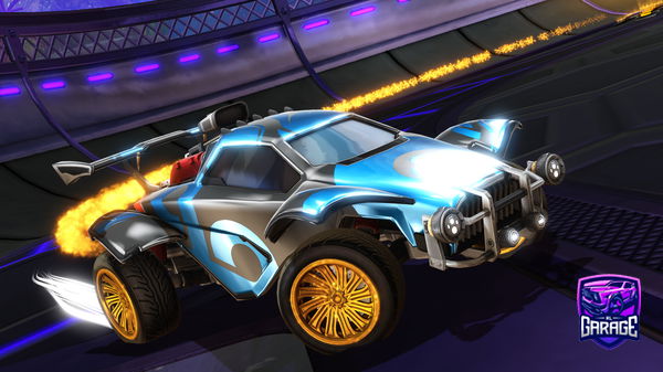 A Rocket League car design from xbxcontroller