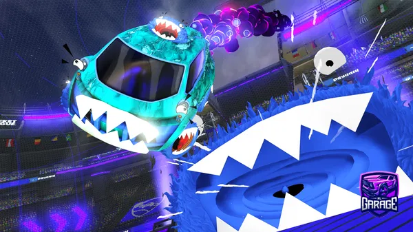 A Rocket League car design from Ambush2014