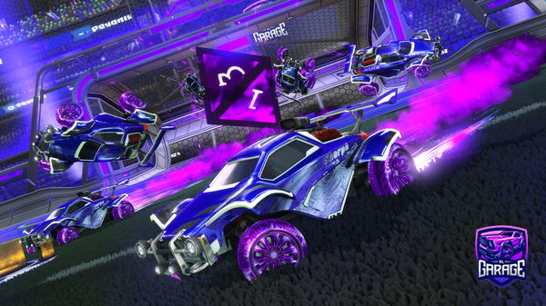 A Rocket League car design from Barycapa