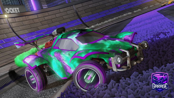 A Rocket League car design from Bikeal