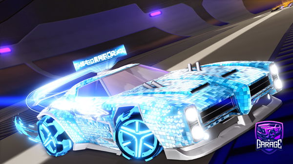 A Rocket League car design from abspielen