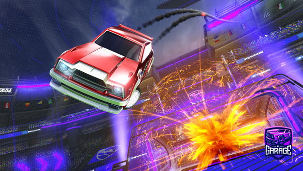 A Rocket League car design from Krumy