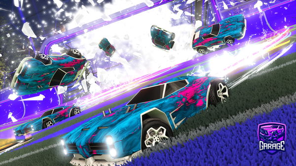 A Rocket League car design from RXNova