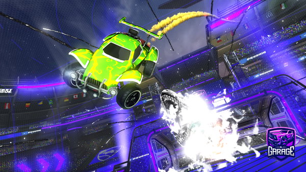 A Rocket League car design from UnfusedRL