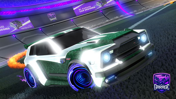 A Rocket League car design from voitx64