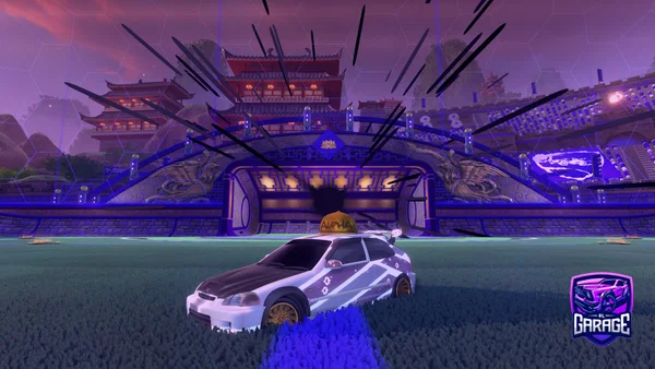 A Rocket League car design from Rezzzzzz1