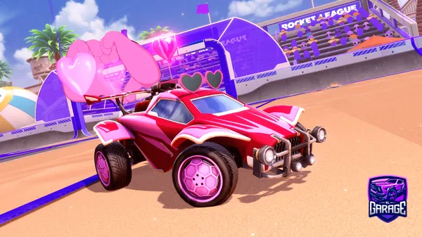 A Rocket League car design from QueenAquaa