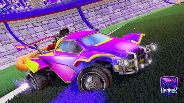 A Rocket League car design from BTW_Exl0rd