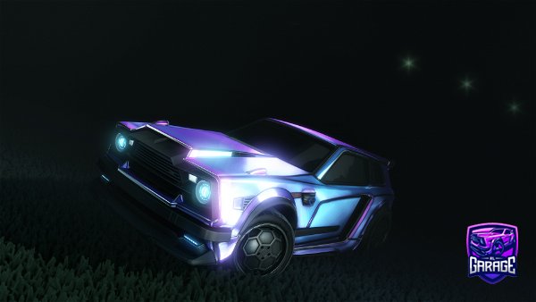 A Rocket League car design from Eclipsezrs