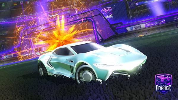 A Rocket League car design from G0ldenGr00t