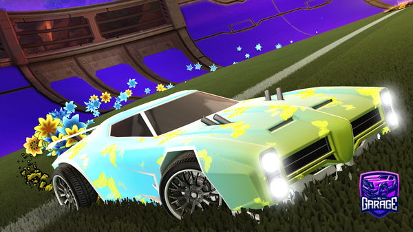 A Rocket League car design from SWIZZNALDO