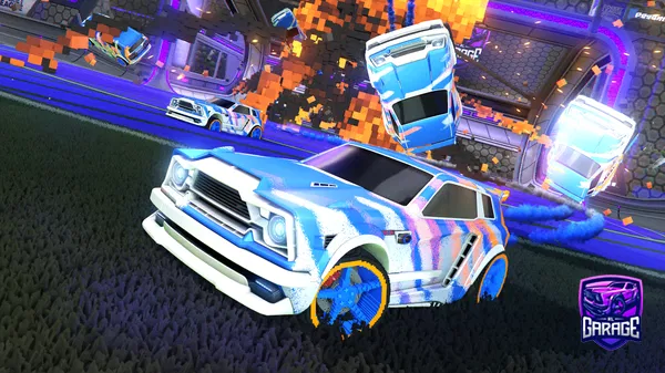 A Rocket League car design from AyyBabz