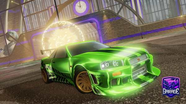 A Rocket League car design from C4t7873