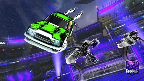 A Rocket League car design from Pozlxr77
