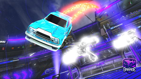 A Rocket League car design from Santiguerrero