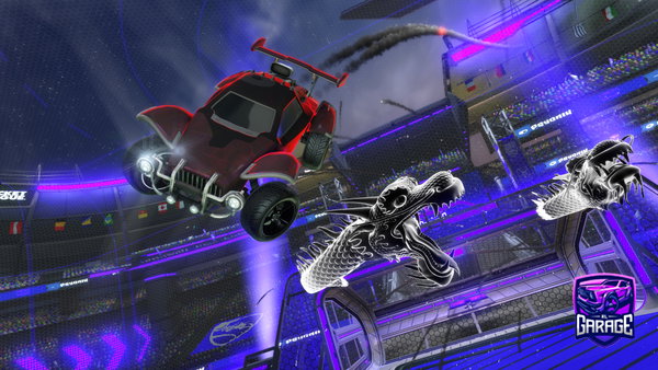 A Rocket League car design from clippedulol