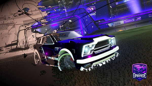 A Rocket League car design from gc435