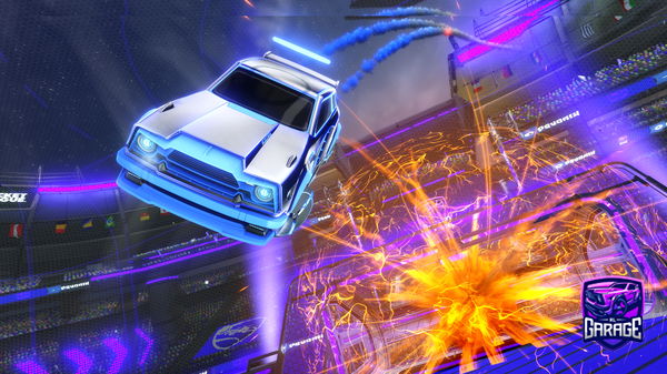 A Rocket League car design from Nerdy_mcturdy