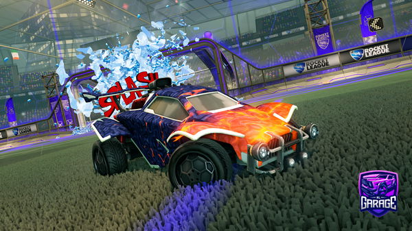 A Rocket League car design from gravonix