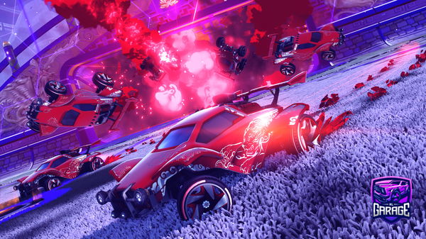 A Rocket League car design from Sheenra