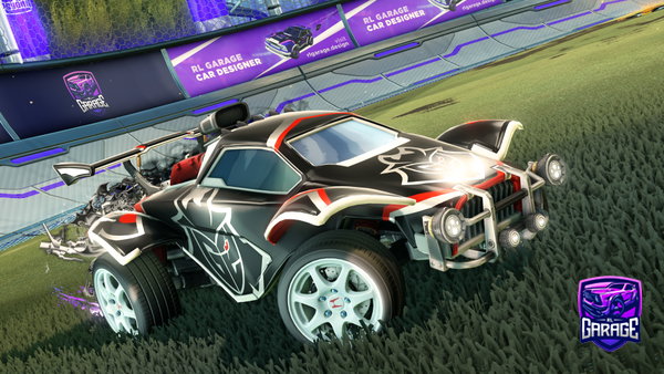 A Rocket League car design from bunta3
