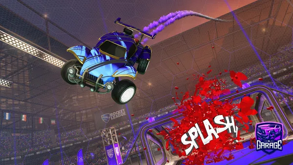 A Rocket League car design from jarhona